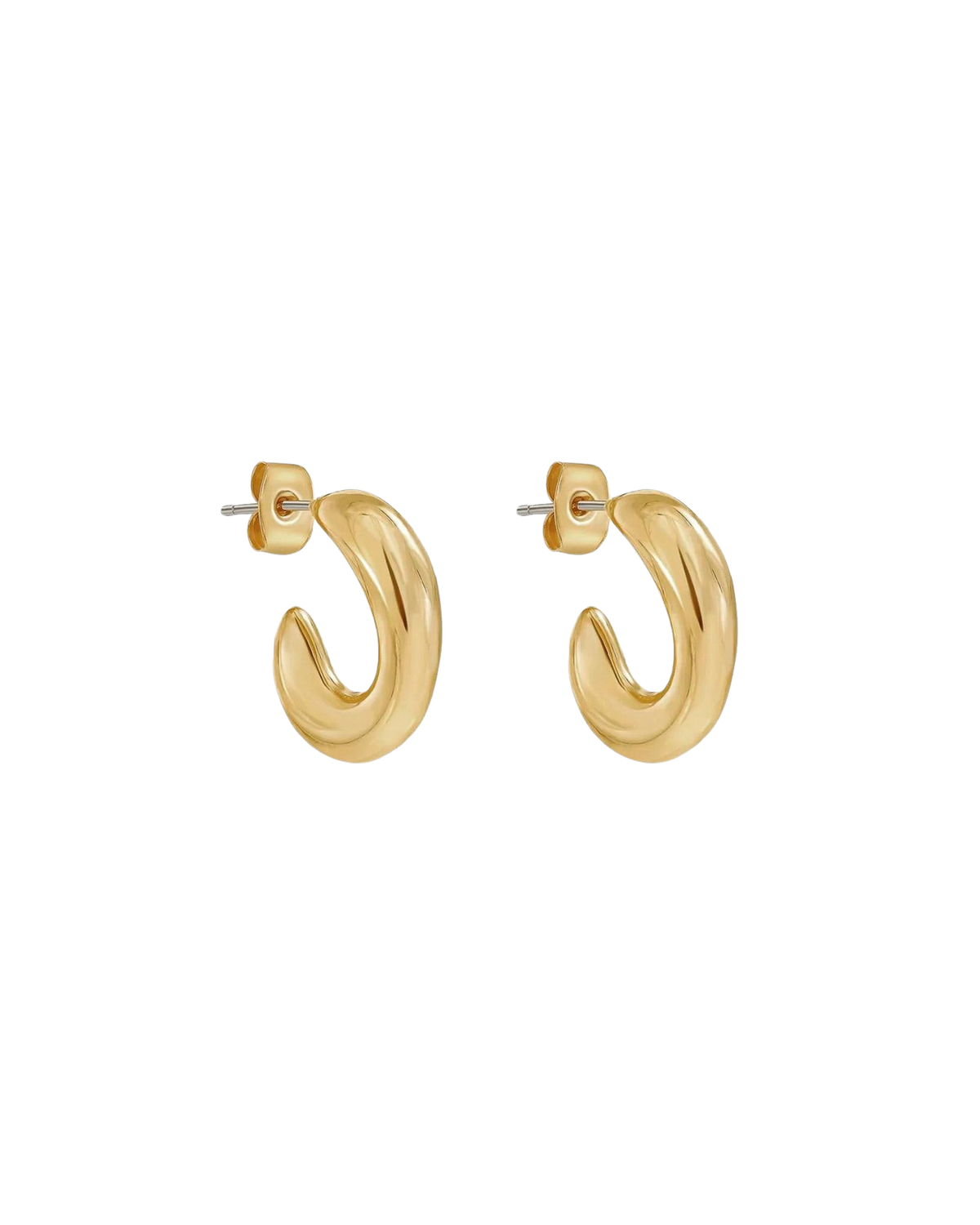 Milia Arc Hoop Earrings