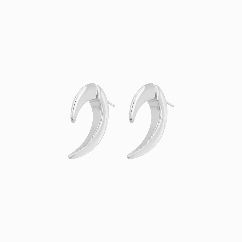 Johanna Textured Jacket Earrings 14k Gold Plated Unique