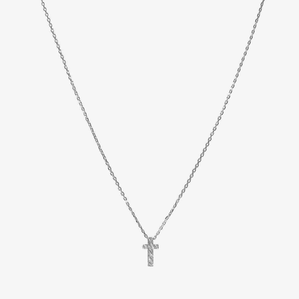 Joy Mini Cross Necklace 14k Gold Plated Minimalist