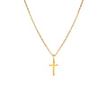 Marielle Mini Cross Necklace 14k Gold Plated Daily Wear