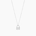Jennie Lock Pendant Necklace 14k Gold Plated Everyday Wear