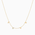 LOVE Letter Necklace 14k Gold Plated Daily Wear