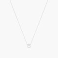 Livia Crystal Teardrop Pendant Necklace 14k Gold Plated Dainty Piece