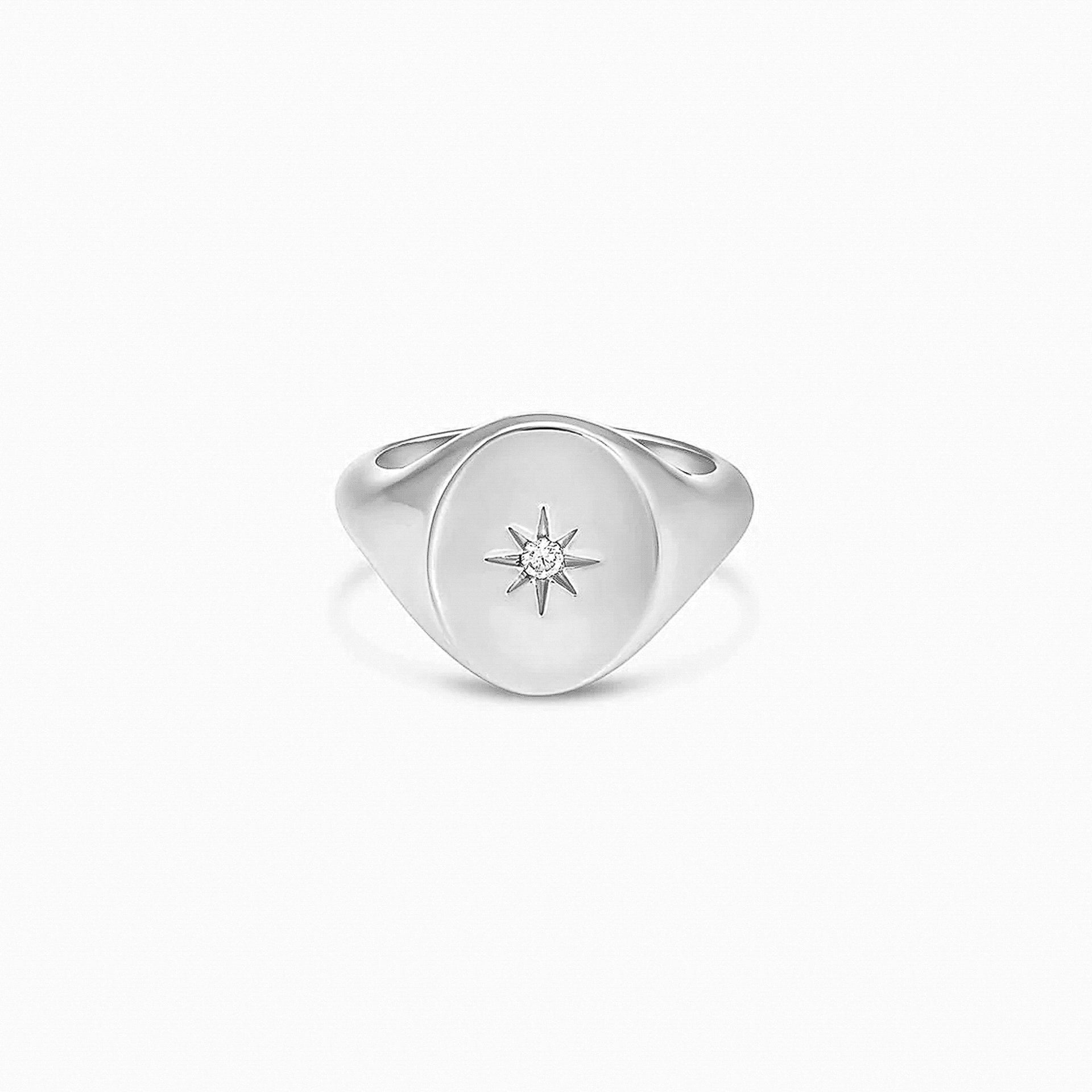Sol Adjustable Pinky Ring 14k Gold Plated Minimal Style
